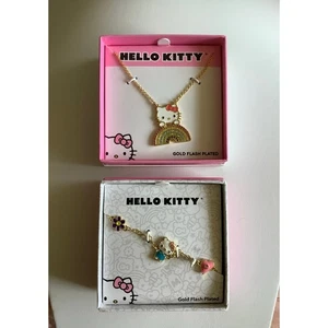 New with tag hello Kitty set 2 pieces necklace & bracelet - Picture 1 of 3
