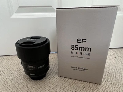 Canon EF 85mm f/1.4L Is USM Lens - Image 1 of 4
