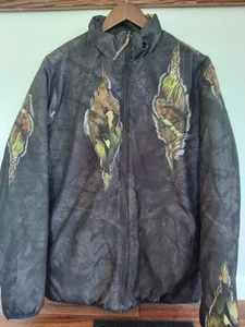 Field & Stream Camouflage gefütterte Wendejacke Herren Medium durchgehender Reißverschluss Oberbekleidung - Bild 1 von 8
