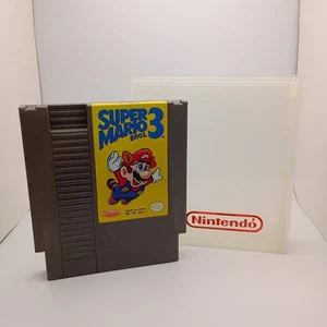 Super Mario Bros. 3 (Nintendo NES, 1990) Nur Originalkassette GETESTET & FUNKTIONIERT - Bild 1 von 5