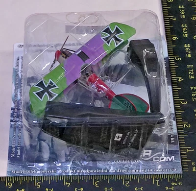 1917 German DV Jasta 5 ACSL 13-02 AmerCom Die Cast Metal Airplane NEW Old Stock - Image 1 of 3