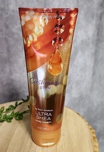Bath & Body Works Cashmere Glow Ultra Shea Body Cream 8 Oz/226 g NEW - Picture 1 of 5