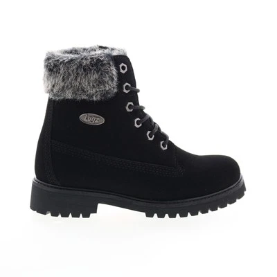 Lugz Hudson Fur WHUDSFD-001 Womens Black Synthetic Casual Dress Boots - Image 1 of 4