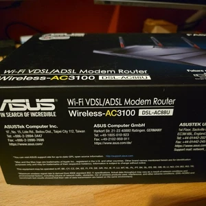 ASUS DSL-AC88U Wireless-AC3100 ADSL/VDSL Wifi Gigabit Gaming Modem Router - Picture 1 of 2