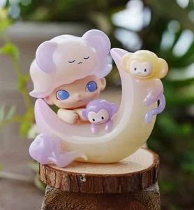 Genuine Dimoo Animal Kingdom Series Blind Box -Monkey Catches The Moon -Hidden - Picture 1 of 3