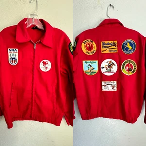 Chaqueta de Caza Junior NRA De Colección Parches Asociación Nacional del Rifle Talla Pequeña Años 70 - Imagen 1 de 22