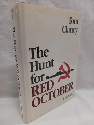 Tom Clancy The Hunt for Red October 1984 First Edition 14th Printing Hardcover A - Image 1 of 4