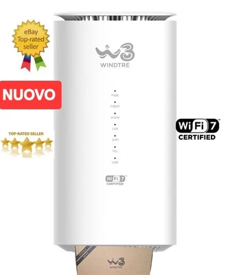 Modem WIND 2.5 GB ZTE ZTHN F6746G WiFi 7  Fibra ottica Ultraveloce FTTH GPON - Immagine 1 di 4