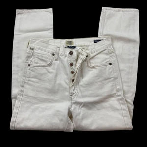 Citizens of Humanity Charlotte Crop High Rise Straight Jeans Size 25 - Picture 1 of 4