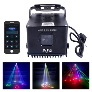Outdoor IP65 iOS Android Phone APP 3W RGBW Animation Laser Show Projector Lights - Picture 1 of 14