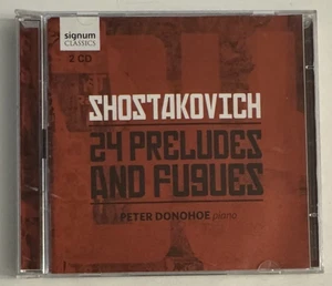 Dmitri Shostakovich: 24 Preludes and Fugues Peter Donohoe (CD, 2017) - Picture 1 of 3