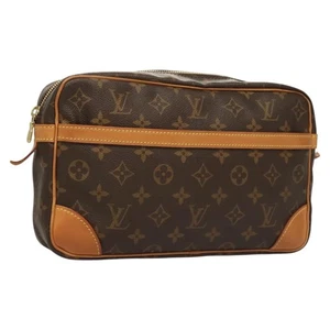 Auténtico bolso de mano Louis Vuitton Compiegne 28 con monograma M51845 LV k18053 - Imagen 1 de 22