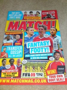 MATCH FOOTBALL MAGAZINE - Oct 21 2008 - Picture 1 of 1