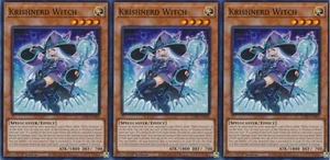 Krishnerd Witch x3 LEDE-EN084 Yu-Gi-Oh! TCG 1st Ed Common Playset - Picture 1 of 1
