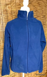 Women's Zip Up Fleece Jacket, Long Sleeve Warm Soft Polyester with Pockets New - Picture 1 of 4