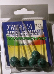 TRIANA KUGEL CAMOUFLAGE Antenne weiß transparent Troutcompetition Made in Italy  - Bild 1 von 1