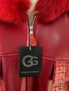 g gator leather jacket - Picture 1 of 6