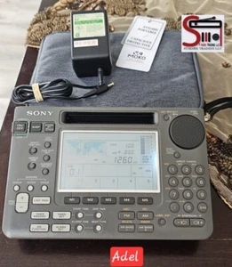 Sony ICF-SW55 Radio Recapped &Upgraded By Adel In The USA In Excellent Condition - Picture 1 of 7