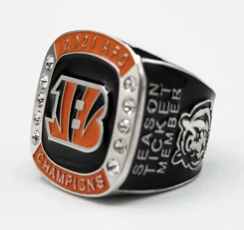 Cincinnati Bengals Season Ticket Member Replica 2021 AFC Championship Ring Cover