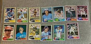 1981 Topps -- Complete A Set -- YOU PICK -- $1 a Card, $1 Postage - Picture 1 of 2