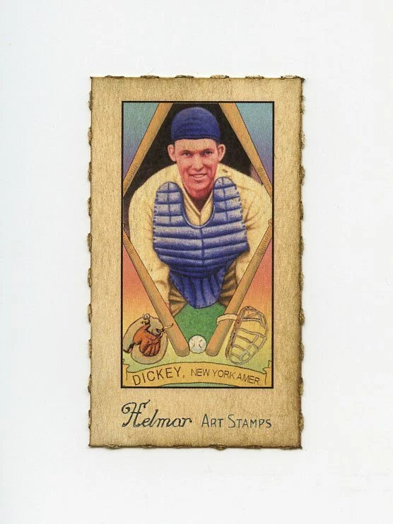 Tarjeta de béisbol #TN06391 Bill Dickey Helmar Salón de la Fama Foto 1 de 1