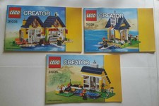 INSTRUCTION BOOKLET ONLY - 31035 - CREATOR - Beach Hut - Immaculate