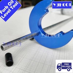 Herramienta medidor de nivel de aceite para horquillas suspensión motocicleta moto universal - Imagen 1 de 5