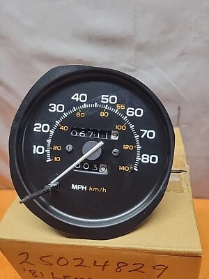 G26•AC GM '81 Pontiac LeMans y Grand Prix Velocímetro Cabezal Cluster #25024829 Foto 1 de 4