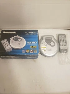 Panasonic SL-VP36 Portable Video CD Player With Remote Complete In Box - Picture 1 of 5