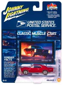 Johnny Lightning USPS 1966 Pontiac GTO 1:64 Scale Diecast (JLPC014) - Picture 1 of 3