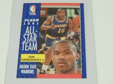  🔥Tim Hardaway🔥 1991-92 Fleer All-Star Team #216 Golden State Warriors 🔥🔥🔥