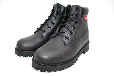 TOTALMENTE NUEVO Timberland Juveniles/Juniors 6" BOTA PREMIUM NIÑOS GRANDES NEGRA TB03795A Talla 3.5 Foto 1 de 4