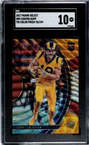 2017 SELECT #89 RC Rookie Cooper Kupp Tri Color Prizm /199 SGC 10 Gem MINT Rams - Picture 1 of 2