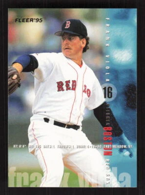 1995 Fleer  #43 Frank Viola  Boston Red Sox - Image 1 of 2