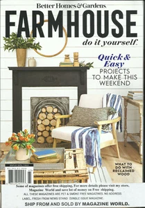 FARM HOUSE MAGAZINE, PROJECTS TO MAKE THIS WEEKEND * ISSUE, 2021 * DISPLAY 07/30 - Foto 1 di 1