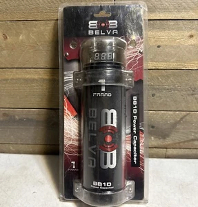 Belva BB1D 1.0 Farad Auto Audio Leistungskondensator/Kappe mit digitaler roter Anzeige NEU! - Bild 1 von 7