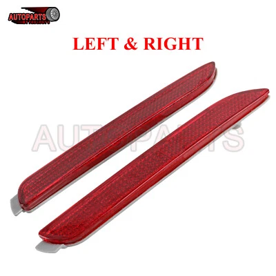 2 luces de freno LED reflectoras de parachoques trasero para Toyota Sienna Base Van 2011-2020 Foto 1 de 4