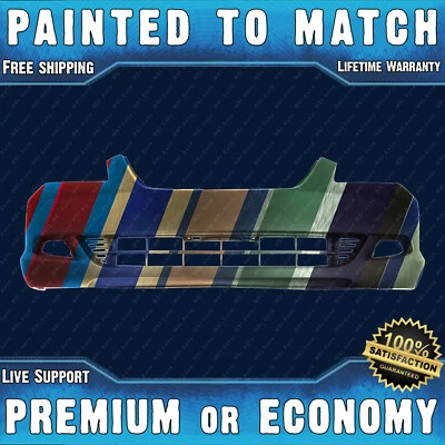 NEW Painted To Match Front Bumper Cover for 2005 2006 2007 Honda Odyssey Touring Foto 1 de 4