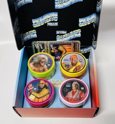 *LAST FEW* Suavecito X WWE Pomade 4 Pc Box Set & Collectible Hologram Stickers - Image 1 of 4