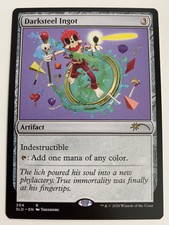 1x DARKSTEEL INGOT from SECRET LAIR Box Of Rocks Non-Foil MT/NM MTG SLD Alt Art