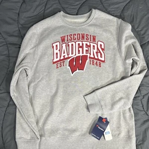 New large Wisconsin Badgers fanatics sweatshirt - Picture 1 of 5