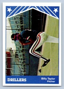 Billy Taylor 1983 TCMA Tulsa Drillers Minor League Baseball Card - Picture 1 of 2
