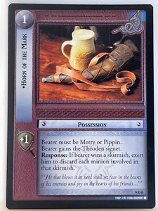 LORD OF THE RINGS TCG REFLECTIONS FOIL 9R45 HORN OF THE MARK ex - Picture 1 of 1