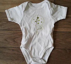 Cuerpo De Mangas Cortas Verbaudet 3 Meses Blanco Bodie - Imagen 1 de 1