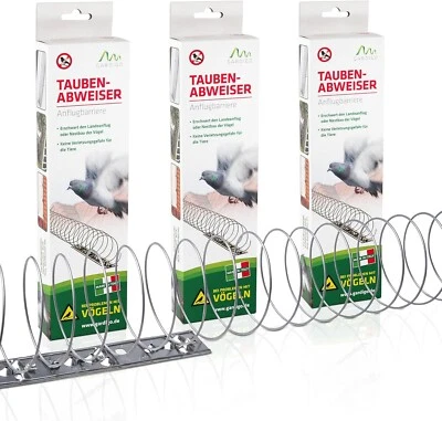 Gardigo Dissuasori per Piccioni 15m Scaccia Piccioni Repellente Uccelli Balcone - Immagine 1 di 4