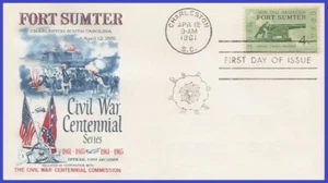 USA5 #1178 U/A FLEETWOOD FDC disparando en Fort Sumter - Imagen 1 de 1