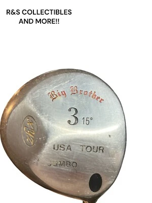 BIG BROTHER 3 15* USA TOUR JUMBO 3-WOOD “RHP” WITH TT LITE SHAFT 43.25” - Image 1 of 4