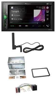 Pioneer MP3 DAB AUX 2DIN Bluetooth Autoradio für Alfa Romeo 159 Brera Spider ab - Bild 1 von 4
