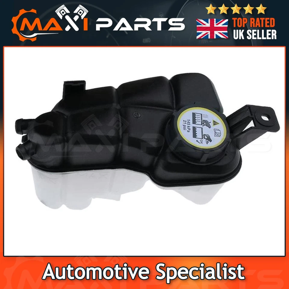 Volvo S60, S80, V60, V70, XC60, XC70 Coolant Expansion Header Tank Bottle + Cap - Image 1 of 1