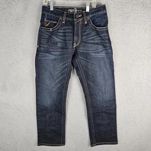 Ariat Rebar M4 Relaxed Straight Jeans Herren 29x30 Blau Denim - Bild 1 von 12